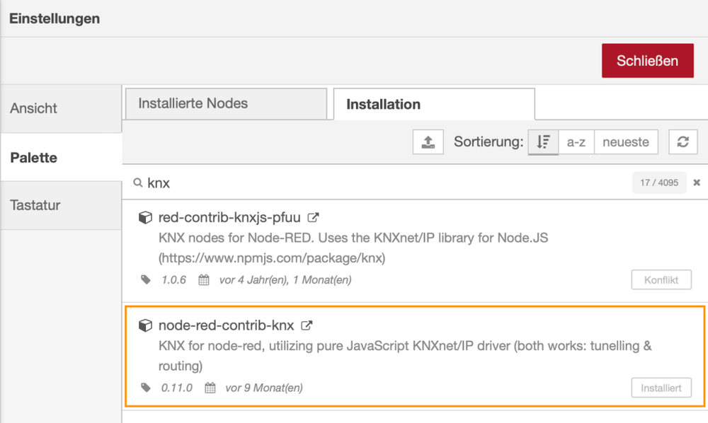 ️|\ II:\ Messwert-Visualisierung\ mit\ NodeRED,\ InfluxDB\ und\ Grafana